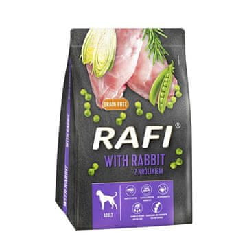 dnt RAFI s kunićem za odrasle pse, 3 kg