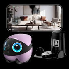 slomart EnaBot EBO AIR 2 Plus robotski pomoćnik, ljubičasta/crna