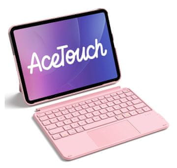slomart Inateck KB04122 futrola za tablet s tipkovnicom 27,9 cm (11") roza