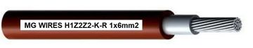 slomart MG Wires H1Z2Z2-K-R-6mm2 RD fotonaponski kabel 50m, crveni
