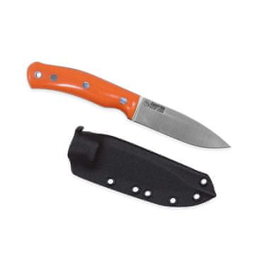 Casström No.10 SFK nož, narančasti G10, čelik 14C28N, Kydex
