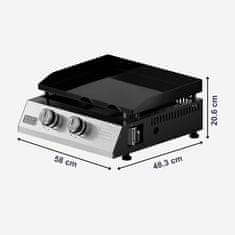 Black+Decker Black+Decker BXOP4900E plinski roštilj s 2 plamenika - prijenosni plinski roštilj