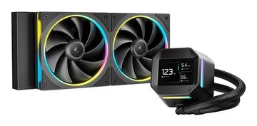 DEEPCOOL DeepCool LM240 CPU hladnjak, 240mm, 2x120mm ARGB ventilatora, crni