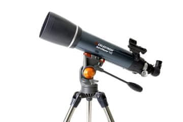 slomart Celestron AstroMaster 102AZ reflekcijski teleskop 241x, crni