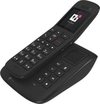slomart Telekom Sinus A 32 DECT telefon, crni (Ebony)