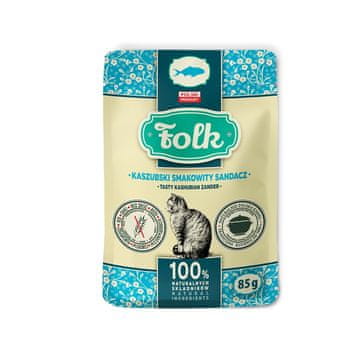 Folk FOLK Kašubski zubar - mokra hrana za mačke - 85g
