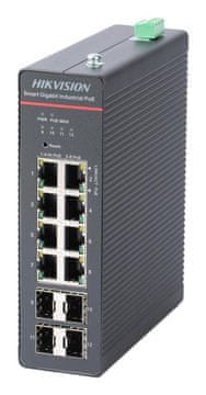 Hikvision Hikvision DS-3T1512HP-SI-8P4FKIT mrežni prekidač, Gigabit Ethernet, PoE, 240W