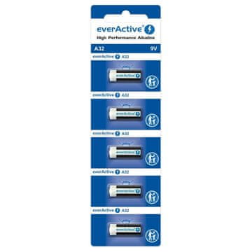 slomart Alkalne baterije za auto daljinski upravljač everActive A32/32A 9V - blister 5 komada