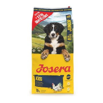 Josera JOSERA Junior Kids Medium/Maxi Chicken - 15 kg (12.5kg + 2.5kg) - Suha hrana