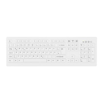 slomart Contour Design Active Key C8100 medicinska tipkovnica, bežična, bijela, DE raspored