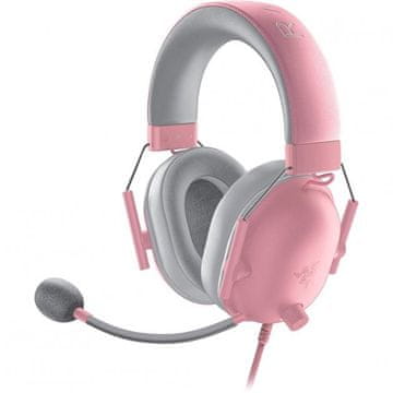 Razer Razer Blackshark V2 X žičane gaming slušalice, roze