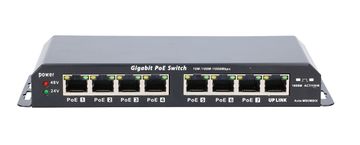Extē Extralink KRATOS mrežni PoE prekidač, 7x Gigabit PoE, 1x Uplink, 60W