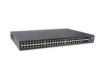 Level One LevelOne GTU-5211 mrežni prekidač Gigabit Ethernet 16 porti, crni
