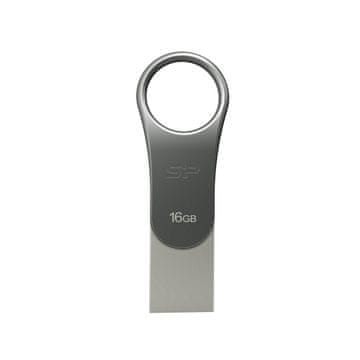 Silicon Power Silicon Power Mobile C80 USB flash drive 16 GB - USB-A / USB-C 3.2 Gen 1, Titan