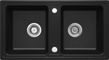 Granite DTA sudoper, 2-posudne, granitni kompozit
