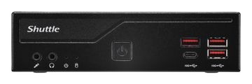 slomart Shuttle Slim PC DB860 mini PC, S1851, 2x HDMI, 1x DP, 1x USB-C, 1x 2.5", 1x M.2, 2x LAN, 2x COM, VESA