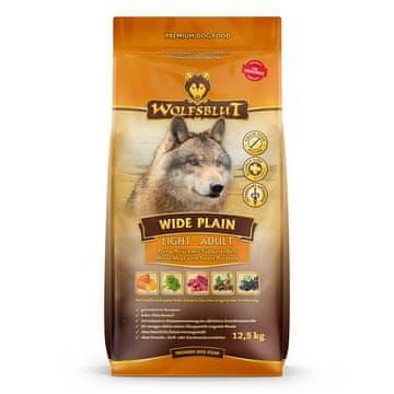 Wide WOLFSBLUT Wide Plain Light Horse hrana za pse 12,5kg