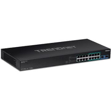 TrendNet TRENDnet TPE-BG182G mrežni prekidač Gigabit Ethernet PoE 1U, crna