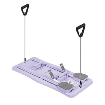 slomart Kućni set za pilates, 9 u 1, Ljubičasti