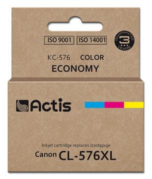 ACS Actis KC-576 zamjenska tinta za Canon, 15 ml, C/M/Y
