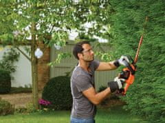 BLACK Black & Decker GTC18452PC Akumulatorske škare za živicu, dvostruka oštrica, 45 cm, 2.42 kg, narančasta/crna