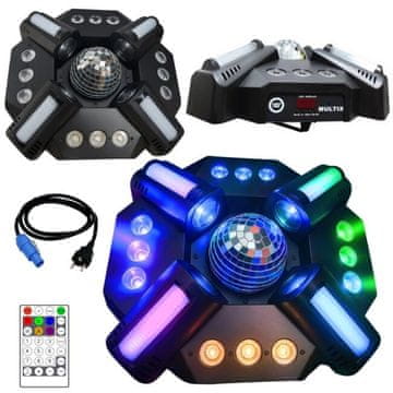 slomart LIGHT4ME MULTIX LED višenamjensko disco svjetlo