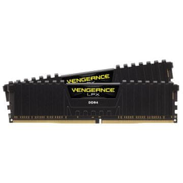 slomart Corsair Vengeance LPX 32GB (2x16GB) DDR4 3200MHz CL16 memorijski komplet, crni
