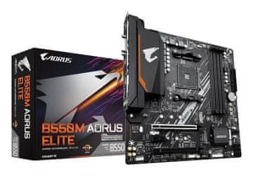 Gigabyte Gigabyte B550M AORUS ELITE matična ploča AMD B550 Socket AM4 micro ATX