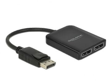 Delock DeLOCK DisplayPort 1.4 razdjelnik 1x DP na 2x DP MST