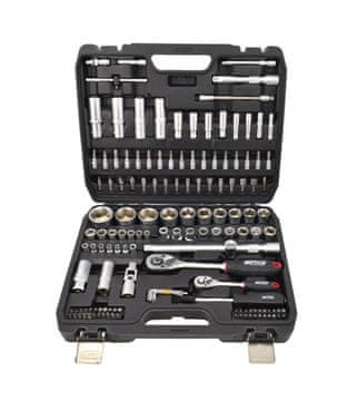 awtools AWTOOLS BLACK LINE set ključeva 144 komada, 1/2" / 1/4"