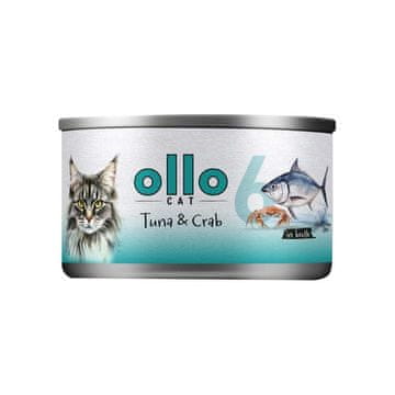 CAT OLLO Cat Mokra hrana za mačke - tuna i rakovi u umaku - 70g