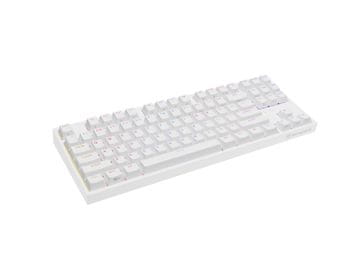 Genesis GENESIS Thor 404 TKL Gaming tipkovnica USB US International QWERTY, bijela
