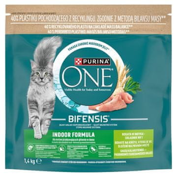 Purina PURINA One Bifensis Turska, za mačke u zatvorenom, 750 g
