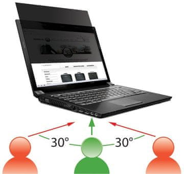 Mobilis Mobilis 016233 filter za privatnost 39.6 cm (15.6") Laptop