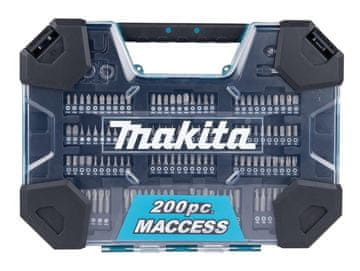 MAK Makita 200-dijelni set svrdala i bitova za odvijače