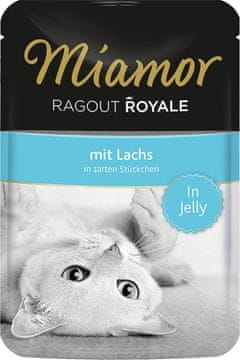 Miamor Miamor Ragout Royale u želeu Losos, mokra hrana za mačke, 100g