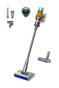 slomart Dyson V12 Submarine 3-u-1 usisavač na štap Mokro/Suho HEPA bez vrećice 0.35L Nikal, Žuta