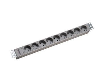 bac Bachmann RACK razvodna letva, kućište od aluminija, 9 utičnica