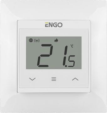 Engo ENGO E55-W bežični sobni termostat za okvire 55x55mm bijeli