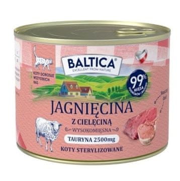 slomart BALTICA Smaki regionów janjetina s teletinom - mokra hrana za mačke - 185g