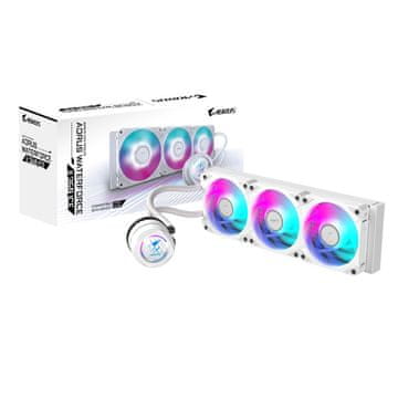 Gigabyte GIGABYTE AORUS WATERFORCE II 360 ICE AIO vodeno hlađenje CPU, 3x120mm ARGB ventilatora, bijelo