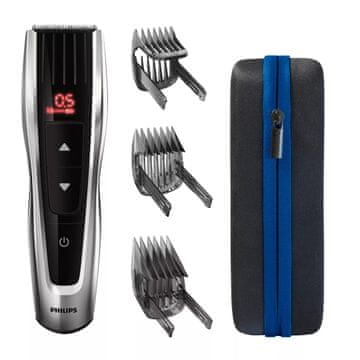 slomart Philips HC9420/15 trimer za kosu 60 postavki duljine, 0.2 mm, crna/srebrna