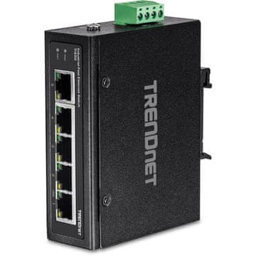 TrendNet TRENDnet TI-E50 mrežni prekidač Fast Ethernet 5x 10/100 Mbps, crna