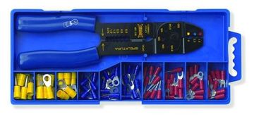 Set kliješta 0.25-6MM² + izolirani terminali 80 komada