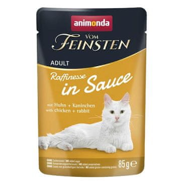 Animonda ANIMONDA Vom Feinsten Raffinesse umak piletina kunić - mokra hrana za mačke - 85g