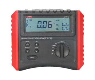 slomart Uni-T UT572 mjerač uzemljenja, 2/3-žični, LCD