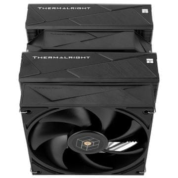 Thermalright Thermalright Royal pretor 130 CPU hladnjak 13 cm crna, srebrna