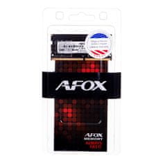 AFOX AFOX DDR4 8GB 2400MHz SO-DIMM memorijski modul za prijenosna računala