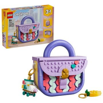slomart LEGO CREATOR 3 U 1 31391 Modna torba s umjetničkim motivom i pohranom