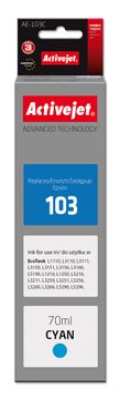 slomart Activejet AE-103C tinta u bočici, zamjenska za Epson 103 (C13T00S24A), cijan, 70 ml